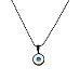 Necklace - N176 - Swarovski (tm) Crystal Drop (10mm / 3/8") ~ Clear AB (Irridescent)