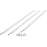 M-D Building Products 91850 36-Inch by 84-Inch Compression Weatherstrip with Aluminum Stop Door Jamb Kit with Screws, White