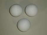 FOOTBALL TABLE BALLS 3 x 36 mm SCUFFED WHITE BALLS **