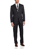 31eELNQoqYL. SL160  Joseph Abboud Mens Slim Stripe Suit With Flat Front Pant