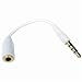 Cables Unlimited AUD-1010W 3.5mm iPhone Adapter (White)