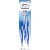 Plackers Dental Tools with Pick, Mirror and Scalar