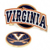 Virginia Cavaliers Hat Clip Golf Ball Marker