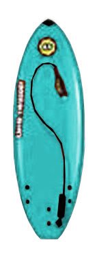 Liquid Shredder 5' Element Kids Series Surfboard- All Colors