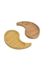 Bambum Set Bandeja de Comida 2 Uds. Yoko B2586 Beige