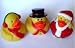 Set of 3 Mini Christmas Rubber Duckys