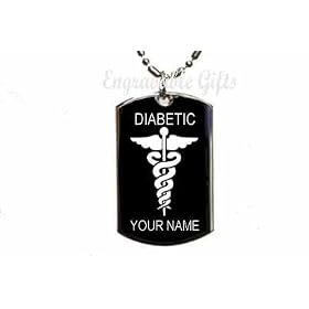 Medical Alert -2 - Necklace Chain+Gift Box