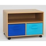 4D Concepts Boy's TV Cart, Beech