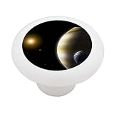 Extrasolar Planets Decorative High Gloss Ceramic Drawer Knob