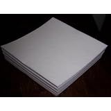 Tear Away - Machine Embroidery Stabilizer Backing 100 Precut Sheets- Medium Weight 1.8oz. - 12"x10" - Fits 5x7 Hoops