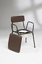 Height Adjustable Economy Commode