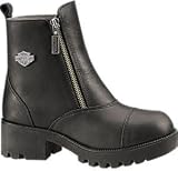 Harley Davidson Starter Switch Women's Black Boots Shoes D82016 Medium Width - Sizes 5 Through 11