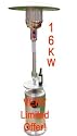 16KW Stainless Steel Patio Heater - 2011 Model