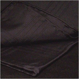 Swagger & Swoon Black Silk Handkerchief