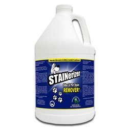 Best Stain Remover - Organic Dog Urine Cleaner and Cat Urine Cleaner for All Surfaces - Stainerizer Organic Pet Stain And Odor Remover