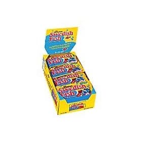 Swedish fish red soft chewy candy - 24/box, 2 oz