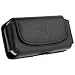 Horizontal Leather Pouch For Palm Centro or LG Rumor LX260/LX-260 Cell Phone Case Cover with Belt Clip Magnetic Closing