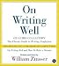 Books : On Writing Well CD Audio Collection Publisher: HarperAudio; Abridged edition
