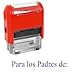 ExcelMark Self-Inking Rubber Teacher Grading Stamp - para Los Padres de: