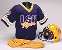 LSU Tigers Kids Medium Collegiate Helmet & Uniform Set