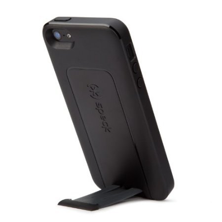 Speck Products SmartFlex View Case for iPhone 5 & 5S - Retail Packaging - Black/Black/Slate Grey