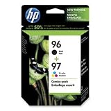 Hewlett-Packard Products - HP 96/97 Ink Cartridges, 860 Pg Yld BK, 560 Pg Yld Clr, 2/PK - Sold as 1 PK - Ink cartridge combination pack is designed for use with Hewlett-Packard Deskjet 5740, 5740xi, 5940, 5940xi, 6520, 6520xi, 6540, 6540dt, 6540xi, 6620, 6620xi, 6830v, 6840, 6840dt, 6840xi, 6940, 6940dt, 6980, 6980dt, 6988, 6988dt, 9800, 9800d; Officejet 7210, 7210v, 7210xi, 7310, 7310xi, 7410, 7410xi; Photosmart 2610, 2610v, 2610xi, 2710, 2710xi, 8050, 8150, 8150v, 8150xi, B8350, 8450, 8450xi a