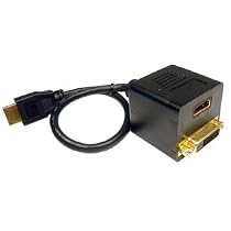 Cable, 12IN HDmi To Dvi-d & Hdmi