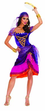 Womens Sexy Gypsy Halloween Costume
