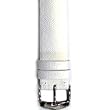 Philip Stein White Calf Matte Leather 18 mm Strap 1-CPW from designer Philip Stein