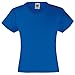 Fruit Of The Loom Girls Childrens Valueweight Short Sleeve T-Shirt