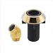 Deck Mount Fitting with Angle Connector Finish: Oil-Rubbed Bronze