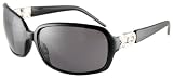 XOXO - XOXO Women's Plastic Frame Sunglasses with Metal Embossed Plate