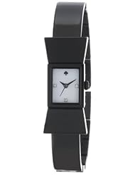 kate spade new york Womens 1YRU0203 Black Carlyle Bangle Watch