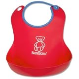 Baby Bjorn Soft Bib - Red by BABYBJORN