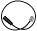Headset Buddy Adapter: 2.5mm Headset to RJ9/RJ10 Phone Jack, 2.5mm to RJ9 Adapter, Not RJ11 (01-PH25-RJ9)