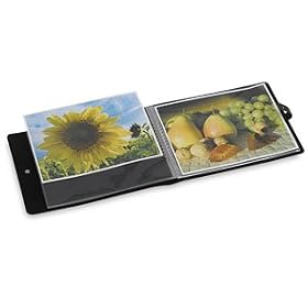 Prat Pampa Leather Spiral Presentation Books - Black, 9frac12; times; 12frac12;