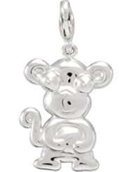 Sterling Silver Monkey Charm