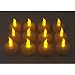 Battery operated Tealight Candles Flameless Set of 12pcs