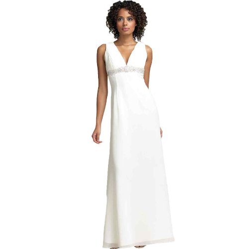 Formal Evening Dress -Mother of Bride & Groom, Wedding, Party, MOB Gown by Sean Collection (7373) IVORY