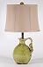Rustic Green Pottery Pitcher Table Lamp