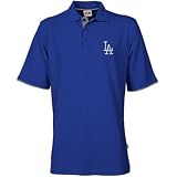 Los Angeles Dodgers LA Majestic Athletic Polo Shirt g