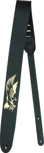 Perri's Leather embossed design - gold eagle