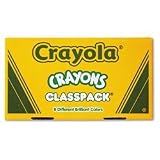 Crayon, Crayola, Large Size, 400 Ct. Classpack, 8 Classic Colors BIN528038