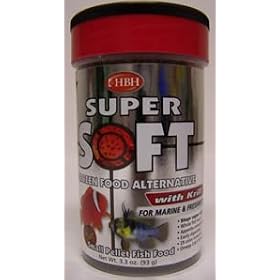 HBH Enterprises Super Soft Krill Small Pellet Fish Food 3.2oz by HBH Enterprises