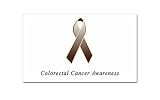 Colorectal Cancer Awareness2 Rectangular Sticker 31eFq1VEgnL. SL160 Colorectal Cancer Awareness2 Rectangular Sticker