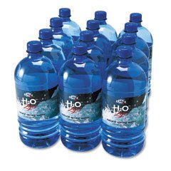 OFX00026 100% Pure Natural Bottled Spring Water, 1-Liter Size, 12 Bottles/Carton