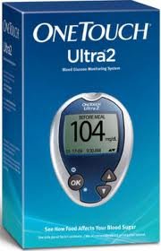 ONE Touch Ultra 2 Blood Monitoring System - Complete Kit! Includes : Booklet & Meter,, Lancing Devise< 10 Lancets, Case, Logbook,batteries, Clea Cap for Testing on Forearm or Palm and 10 Sample Test Strips