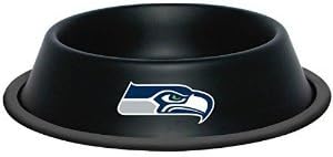 Fido4Ever Seattle Seahawks Dog Bowl - Stainless