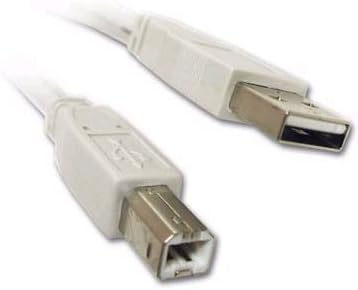 PCMS 6 ft Hi-Speed USB 2.0 Cable Type A Male to Type B Male For Printer / Scanner