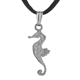 Cheeky Monkey Knysna Seahorse Mini, Color silver